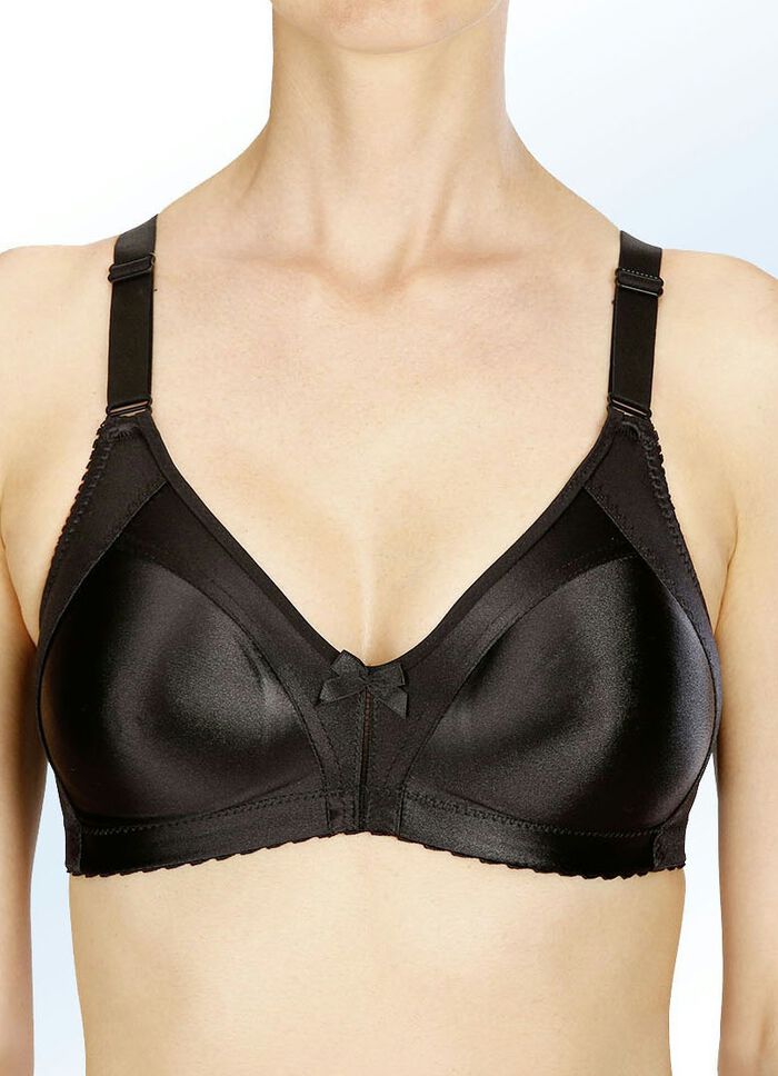 Naturana Minimizer-BH mit vorgeformten Cups SCHWARZ