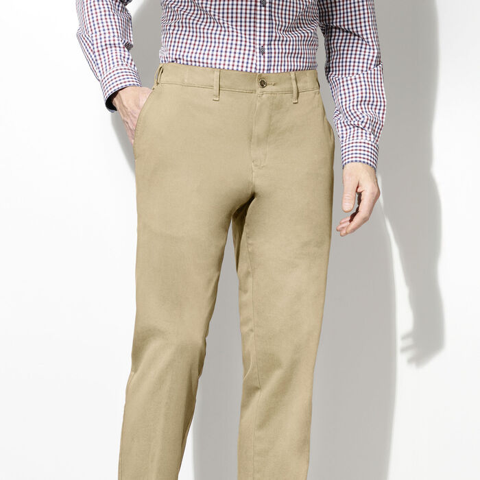 Hose von "Francesco Botti" mit Komfortbund in 3 Farben BEIGE