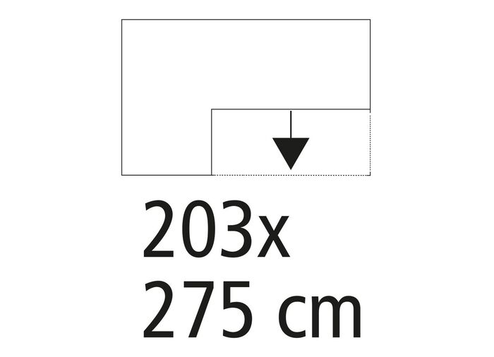 Polsterm&ouml;bel mit Funktion und verstellbaren Kopfst&uuml;tzen GRAU