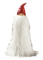 Wichtel aus Steinharz ROT-WEISS