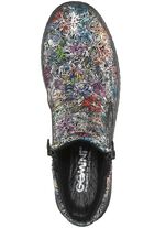 Gemini Stiefelette aus Rind-Nappaleder SCHWARZ-BUNT