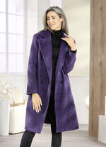 Mantel mit Knopfleiste 