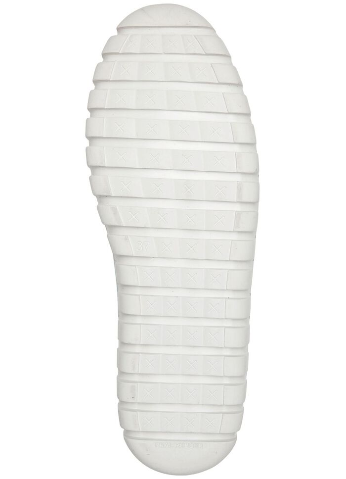 Gemini Schn&uuml;rschuh mit Schn&uuml;rsenkel in Regenbogen-Farben HELLBLAU