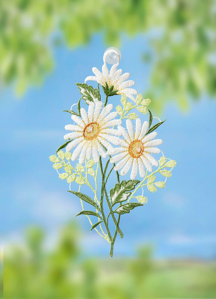 Fr&uuml;hlingshaftes Fensterbild 