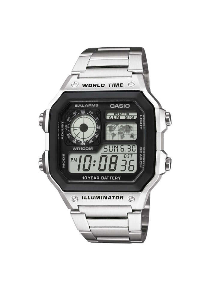 Casio Illuminator Digital-Herrenuhr 