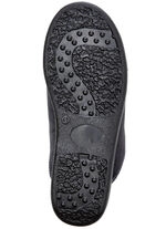 Zweierpack, klassische Herren-Hausschuhe, Weite H, mit Gummizug BLAU+SCHWARZ