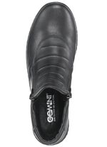 Gemini Stiefelette aus Rind-Nappaleder SCHWARZ