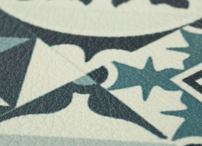 Strapazierf&auml;higer K&uuml;chenl&auml;ufer und -teppich im Fliesen-Design 