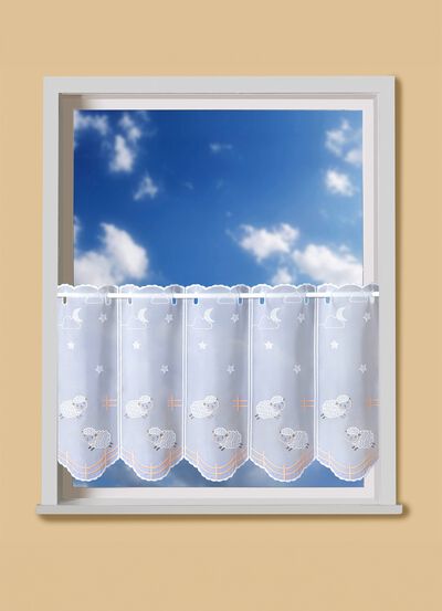 Kurzstore mit hochwertiger Plauener Stickerei 