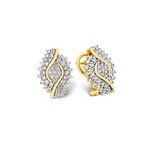 Faszinierende Clipstecker mit 45 Brillanten 