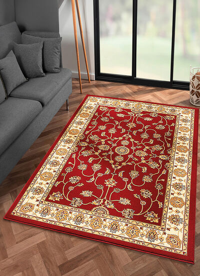 Brücken und Teppiche mit feinen floralen Details 