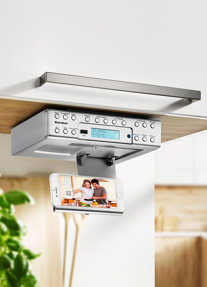 Unterbau-K&uuml;chenradio von Karcher 