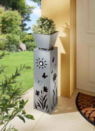 Pflanzs&auml;ule mit abnehmbarer Schale 