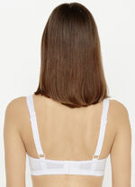 Zweierpack BH mit Spitzeneinsätzen 1X MARINE, 1X WEISS