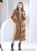 Mantel mit Knopfleiste 