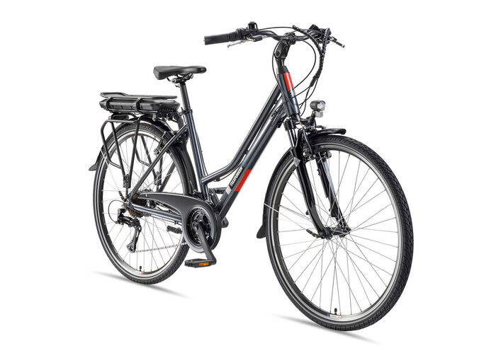 Trekking-E-Bike XT485 von Telefunken ANTHRAZIT