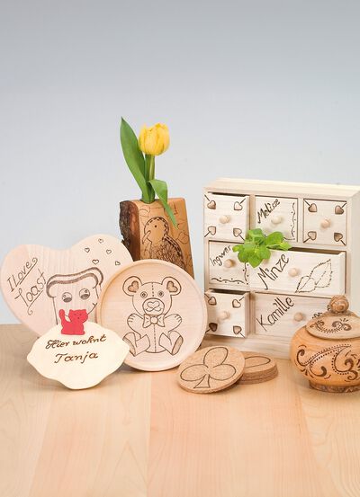 Bastelset Brandmalerei 