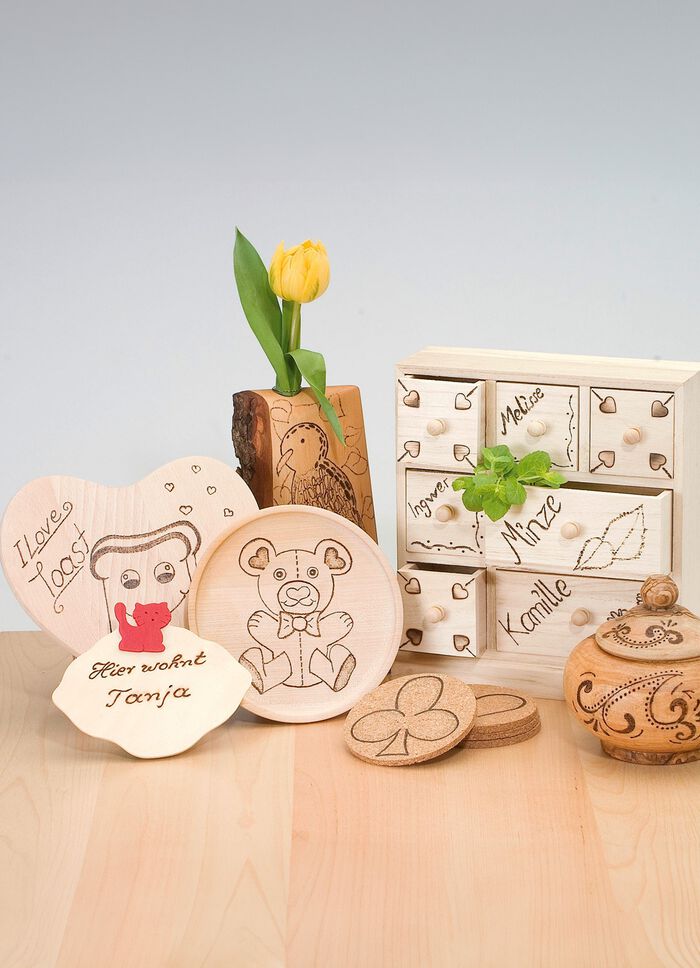 Bastelset Brandmalerei 