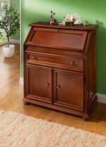 Teilmassiver Sekret&auml;r mit Metallkn&ouml;pfen 