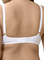 Triumph Amourette Bügel-BH mit Elastikspitze WEISS