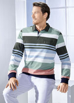 Poloshirt mit Reißverschluss-Brusttasche 