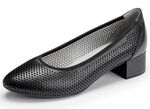 ELENA EDEN Pumps mit luftiger Perforation SCHWARZ
