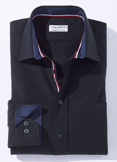 Hemd in 4 Farben mit Brusttasche 