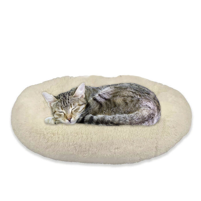 Ultraflauschiges Hunde-/Katzenbett aus Premiumplüsch 