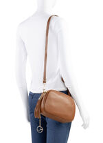 Laurina, Tasche, Damen, mit abnehmbarem Umhängeriemen COGNAC