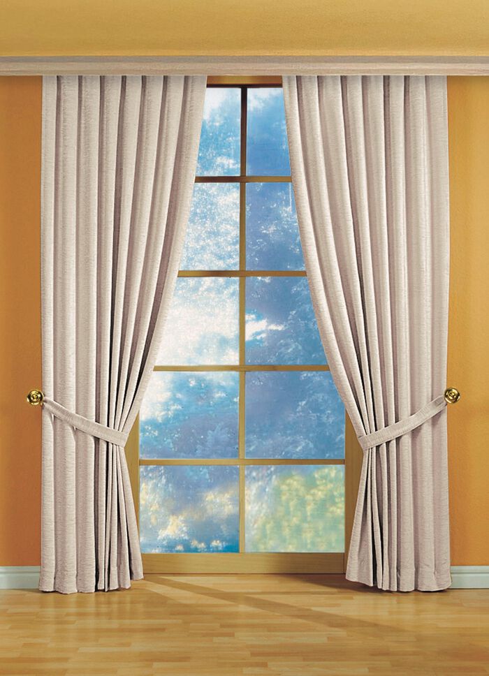 Fensterdekoration aus schwerer Thermo-Chenille-Qualit&auml;t 
