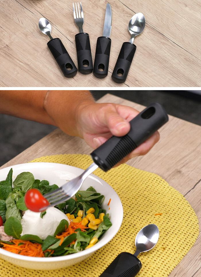 Wellys&reg; Senioren-Besteck, 4-teilig 