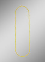 Geflochtene Halskette aus Gold 