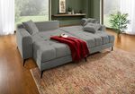 Moderne Polsterecke mit Bettfunktion 