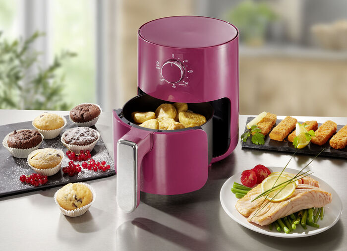 Heißluftofen, Grill und Fritteuse in einem – außen kross, innen zart BEERE