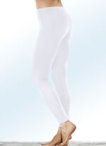 Zweierpack Leggings mit Dehnbund 2X WEISS