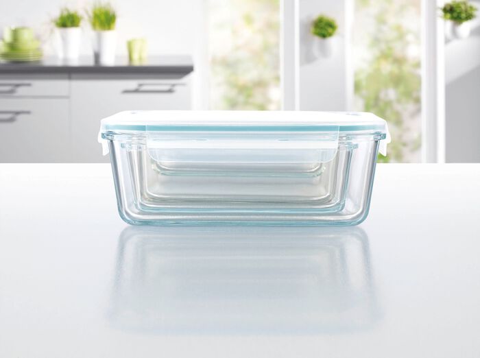 Glas-Frischhaltedosen 4tlg. 