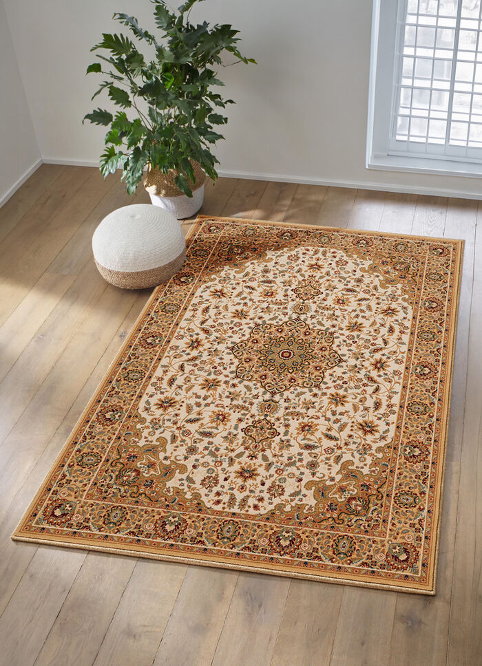 Klassisch gemusterte, gewebte Br&uuml;cken und Teppiche BERBER