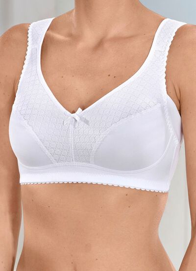 Hautsympathischer BH mit hohem Baumwollanteil 