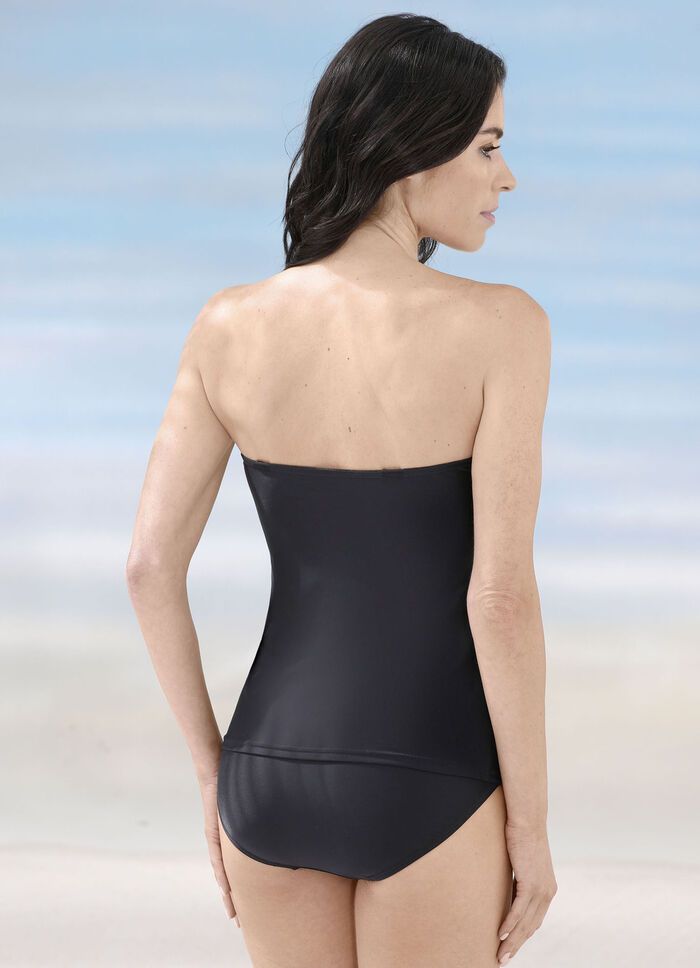 Laurina Tankini mit platziertem Druckdessin und abnehmbaren Trägern 