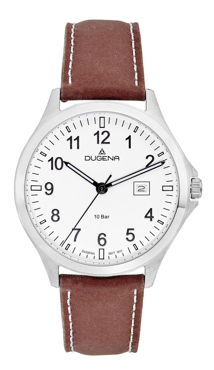 Quartz-Herrenuhr mit Edelstahlgehäuse  