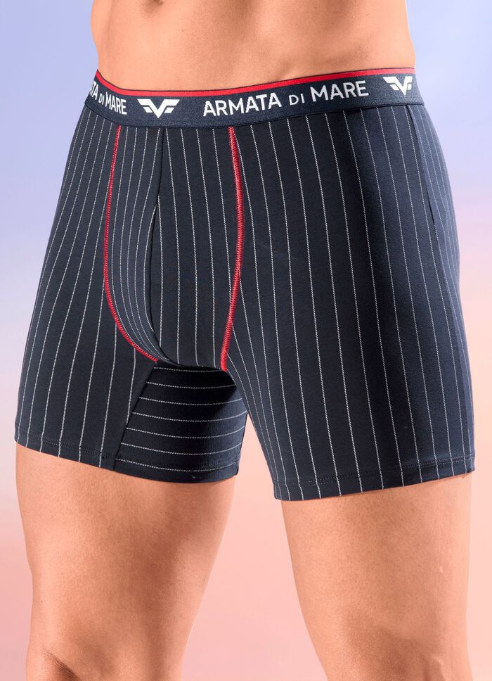 Viererpack Pants mit Elastikbund 