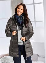 Jacke mit 2-Wege-Rei&szlig;verschluss GRAFIT