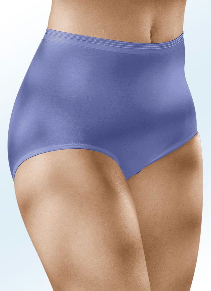 Speidel Viererpack Slips ohne Seitennähte AZURBLAU