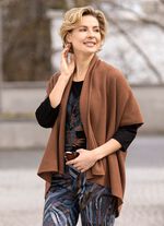 Strickweste in weiter Form NUGAT