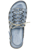 Gemini Sandale mit elastischer Zierschnürung JEANS