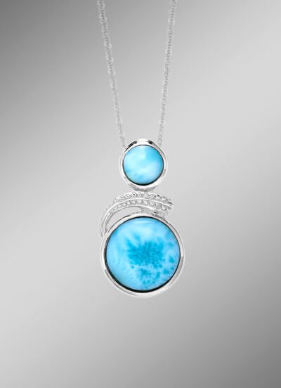 Anh&auml;nger mit Larimar 