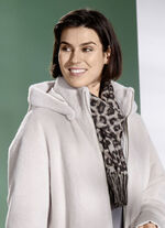 Schal mit Raubtierfell-Dessin 