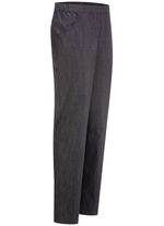 "Klaus Modelle"-Edel-Schlupfjeans mit Gummibund in 2 Farben ANTHRAZIT