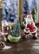 Nikolaus mit Weihnachtsbaum 