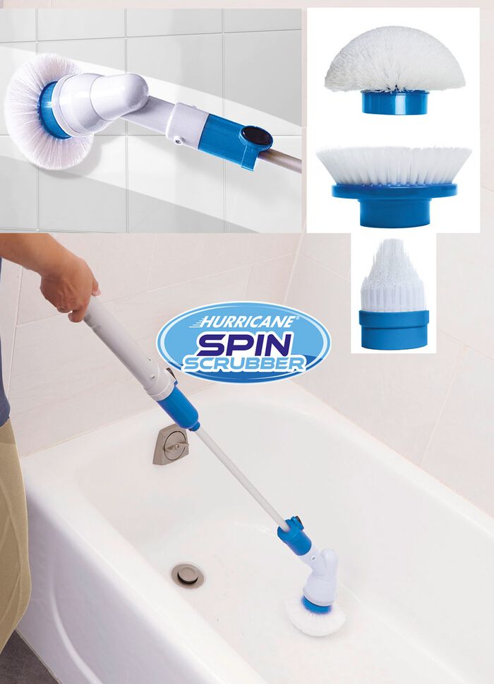 Hurricane Spin Scrubber Akku-Reinigungsb&uuml;rste 
